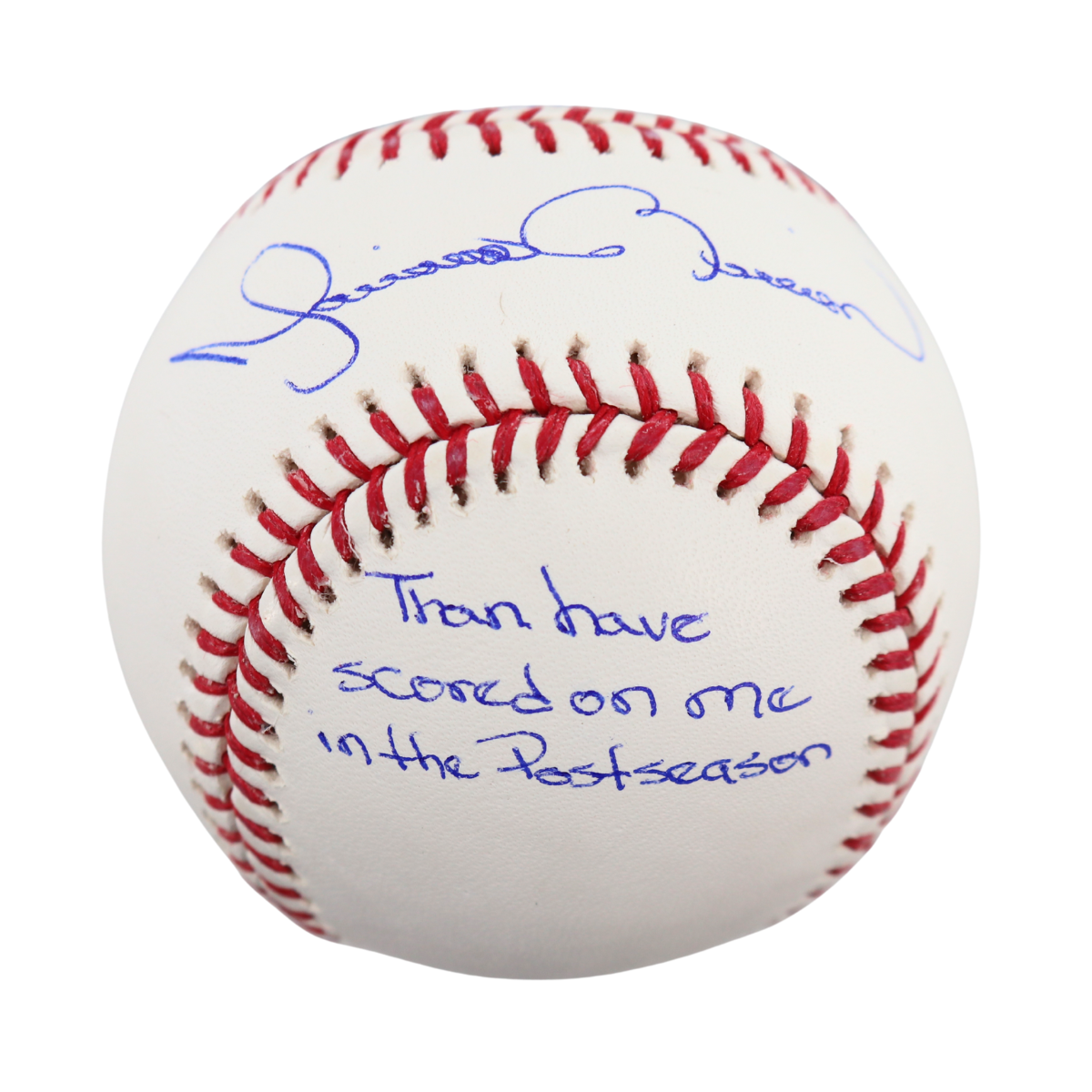 Mariano Rivera New York Yankees Signed Inscribed OMLB Baseball-Powers Sports Memorabilia