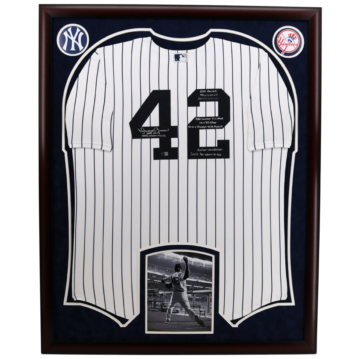 Mariano Rivera New York Yankees Elite Framed Signed 11 Inscription Jersey-Powers Sports Memorabilia