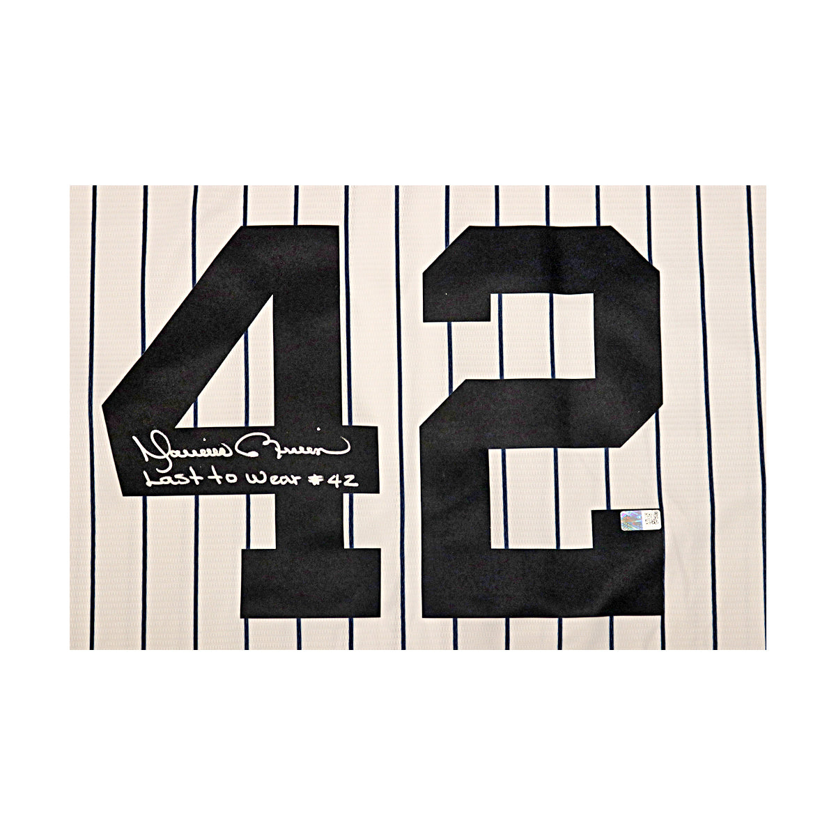 Mariano Rivera New York Yankees Signed Inscribed "Last To Wear #42" Nike Replica Jersey-Powers Sports Memorabilia