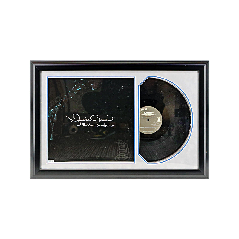 Mariano Rivera New York Yankees Framed Signed Inscribed Enter Sandman Metallica Black Album-Powers Sports Memorabilia