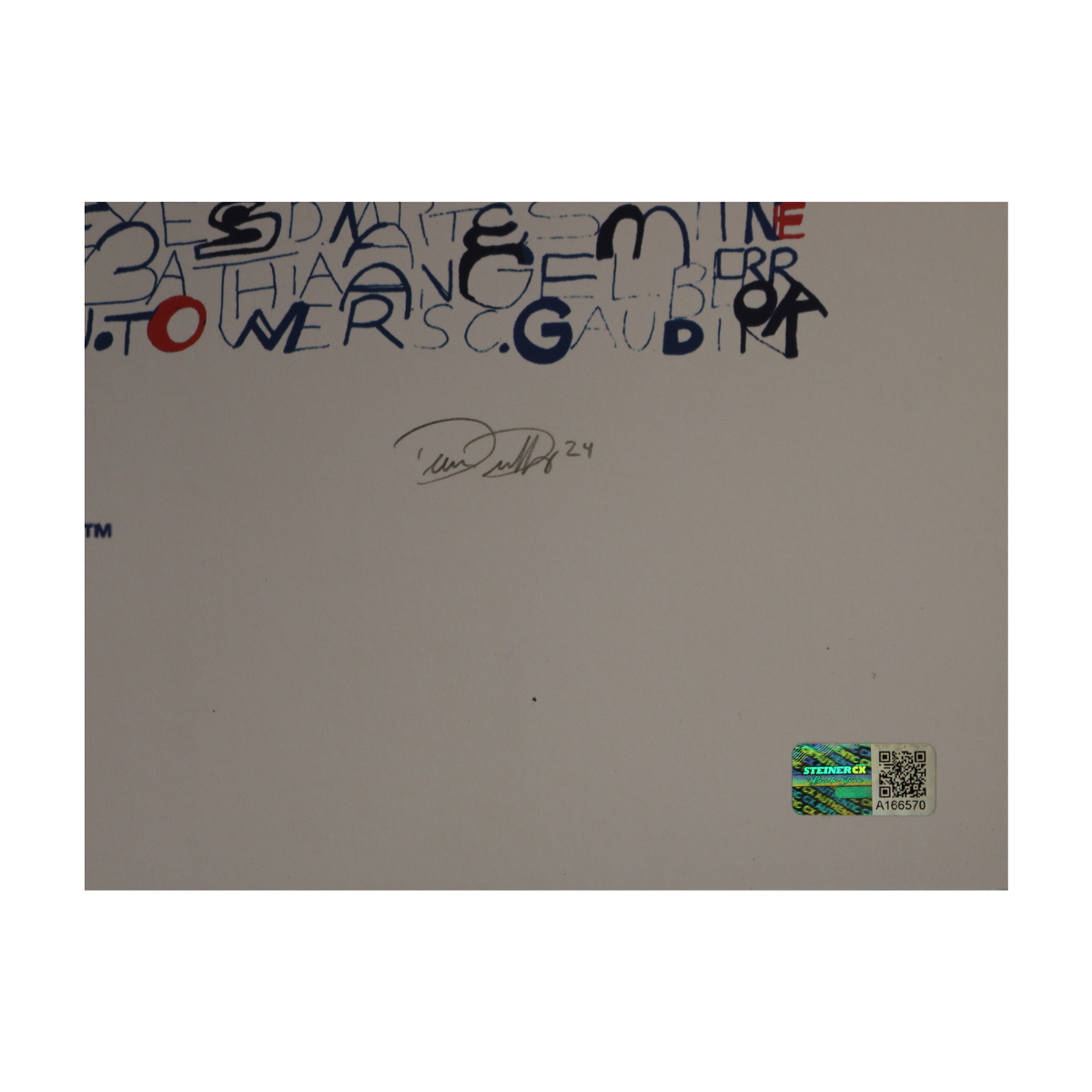 Mariano Rivera New York Yankees Signed Mounted 16"x20" Art of Words-Powers Sports Memorabilia
