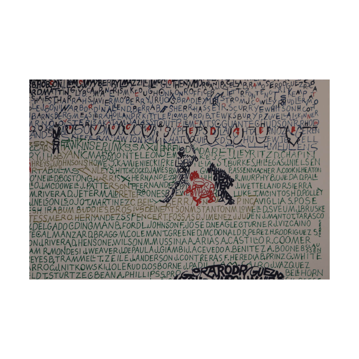 Mariano Rivera New York Yankees Signed Mounted 16"x20" Art of Words-Powers Sports Memorabilia