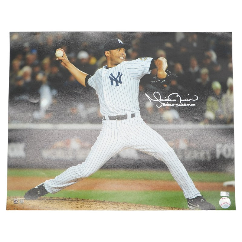 Mariano Rivera New York Yankees Signed Inscribed 16x20 Photo-Powers Sports Memorabilia
