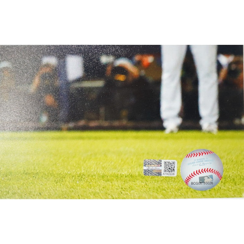 Mariano Rivera New York Yankees Signed Inscribed 16x20 Final Game Photo-Powers Sports Memorabilia