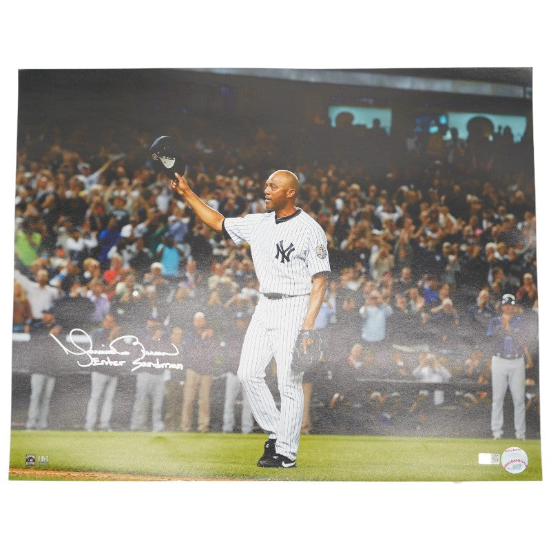 Mariano Rivera New York Yankees Signed Inscribed 16x20 Final Game Photo-Powers Sports Memorabilia