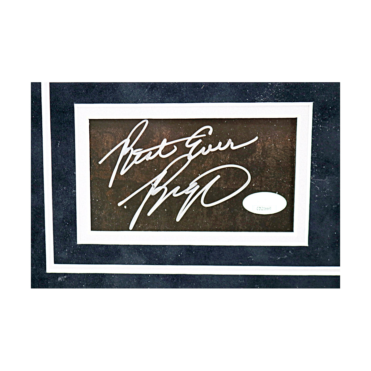 Oscar Robertson Cincinnati Signed Framed Cut Chit Collage (JSA COA #CD21669)