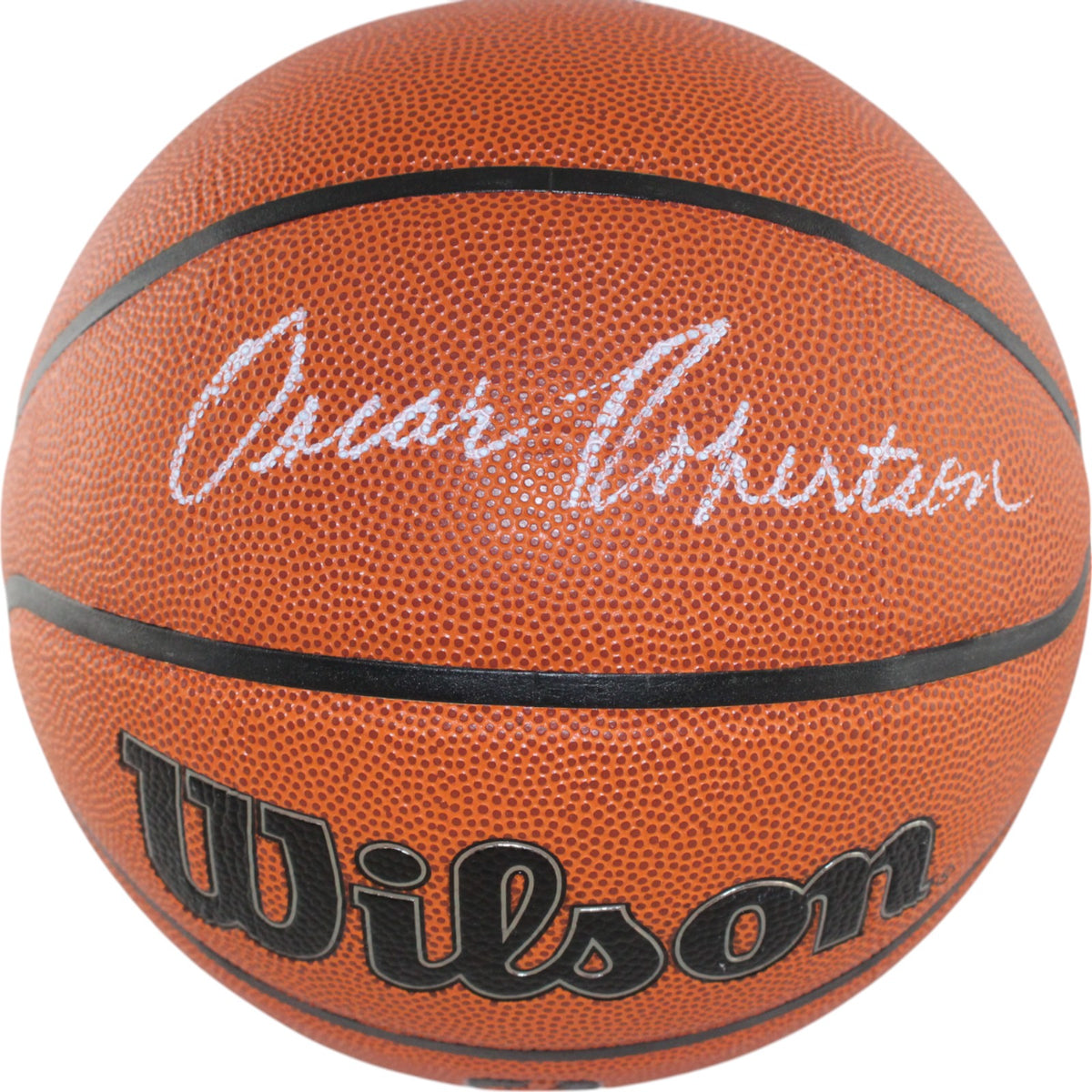 Oscar Robertson Milwaukee Bucks Signed Book - I/O Basketball Beckett Witness Beckett-Powers Sports Memorabilia