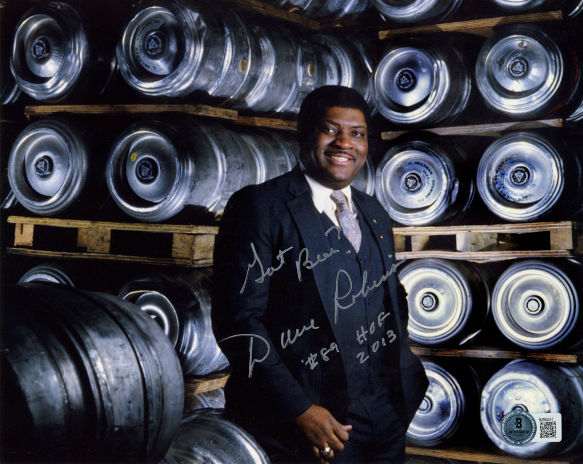 Dave Robinson Green Bay Packers Signed 8x10 Photo - Beckett Beckett - 59469-Powers Sports Memorabilia