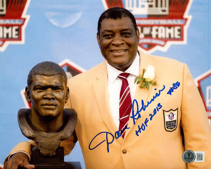 Dave Robinson Signed Green Bay Packers 8x10 Photo – Hall of Fame – Photo Variation 5 – Beckett Authenticated-Powers Sports Memorabilia