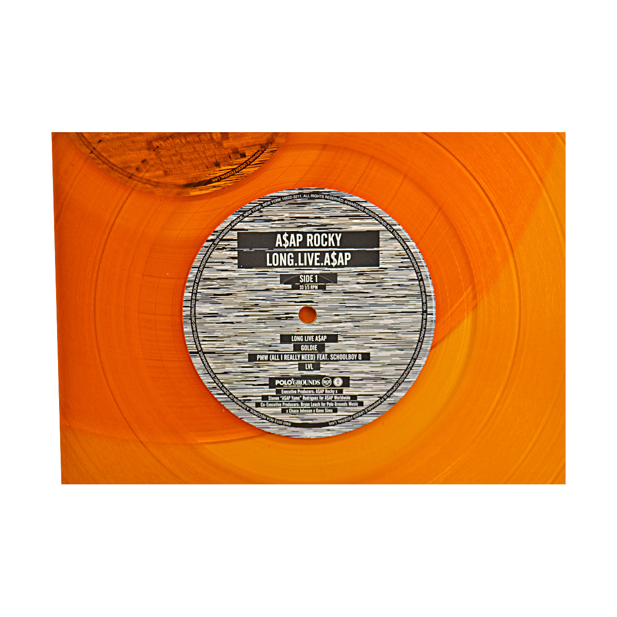 A$AP Rocky - Long. Live. A$AP Framed Double Album-Powers Sports Memorabilia