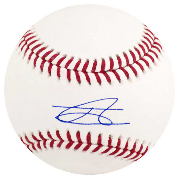 Julio Rodriguez Autographed Rawlings Official MLB Baseball - (Beckett)-Powers Sports Memorabilia