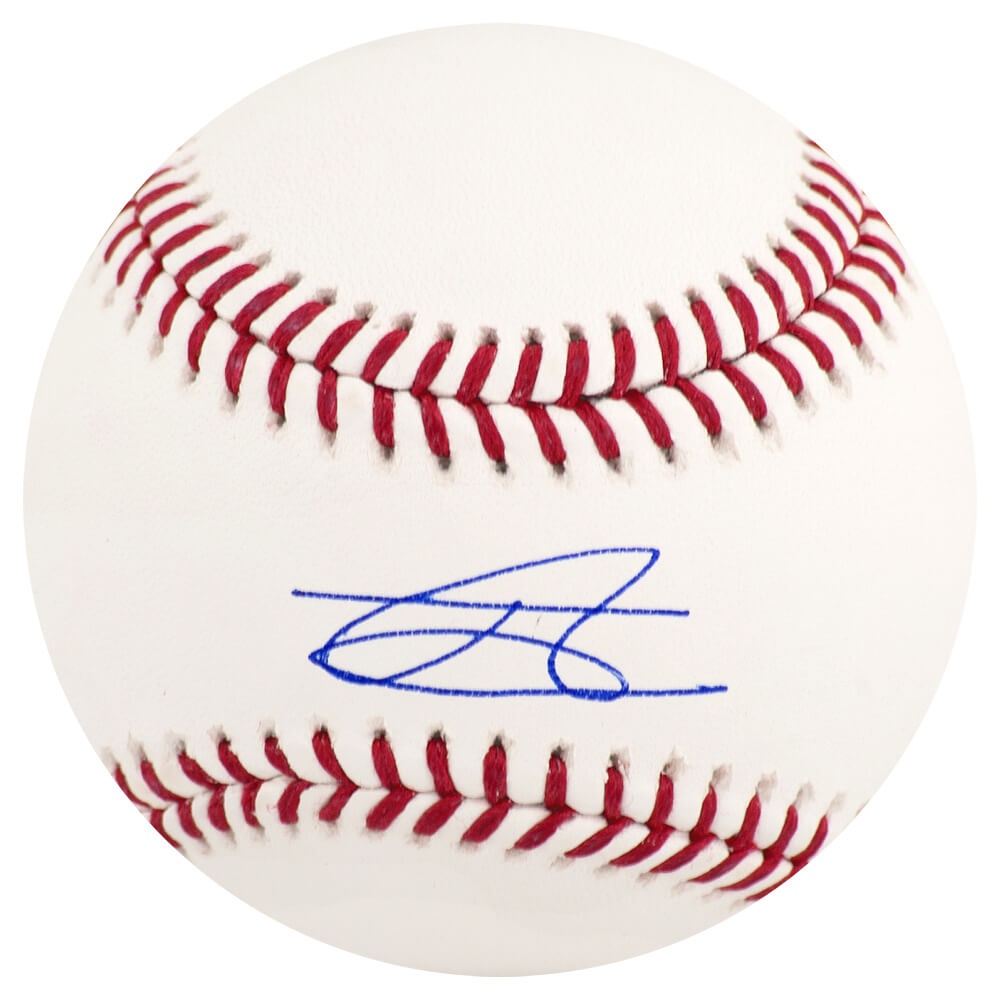 Julio Rodriguez Autographed Rawlings Official MLB Baseball - (Beckett)-Powers Sports Memorabilia