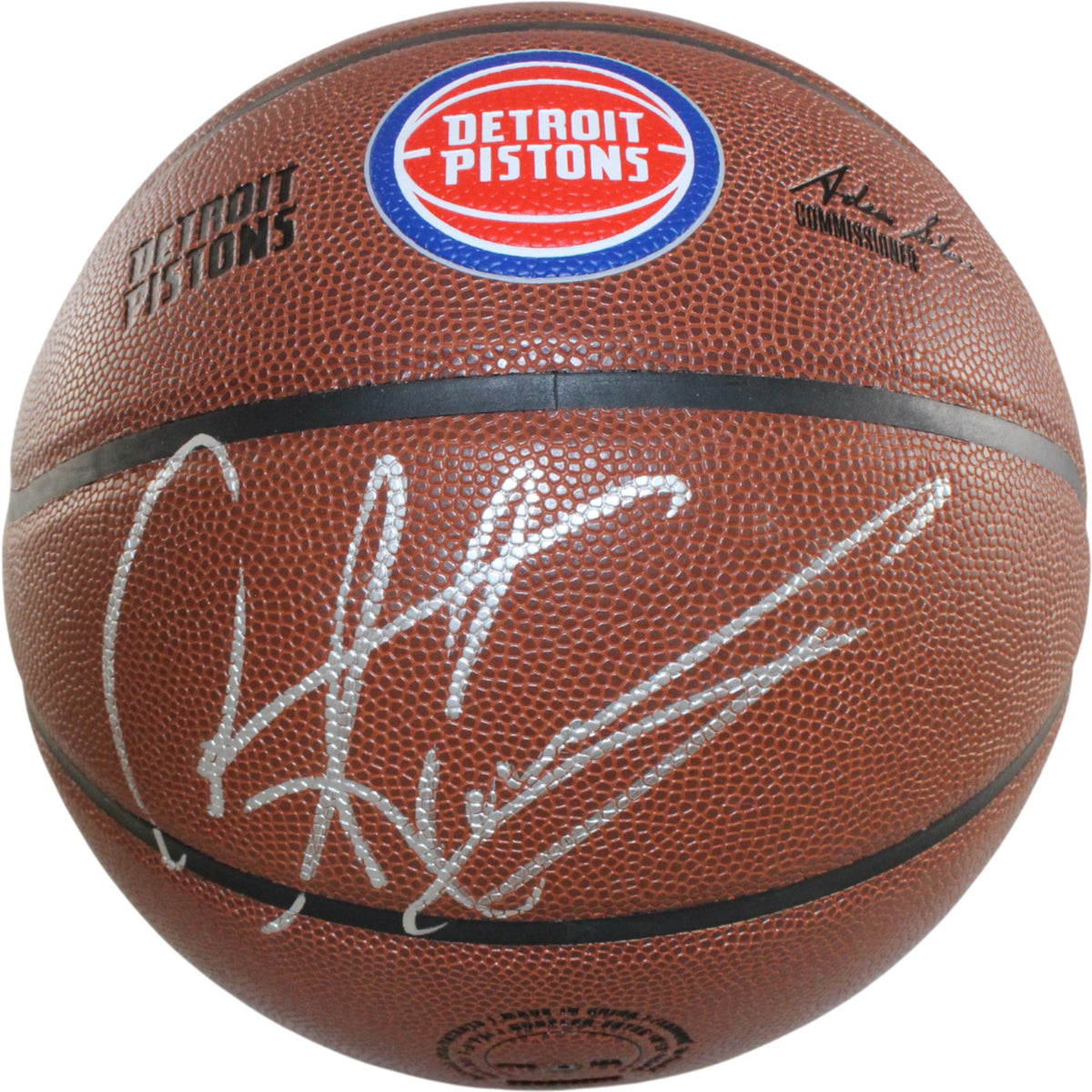 Dennis Rodman Detroit Pistons Signed Basketball-Powers Sports Memorabilia