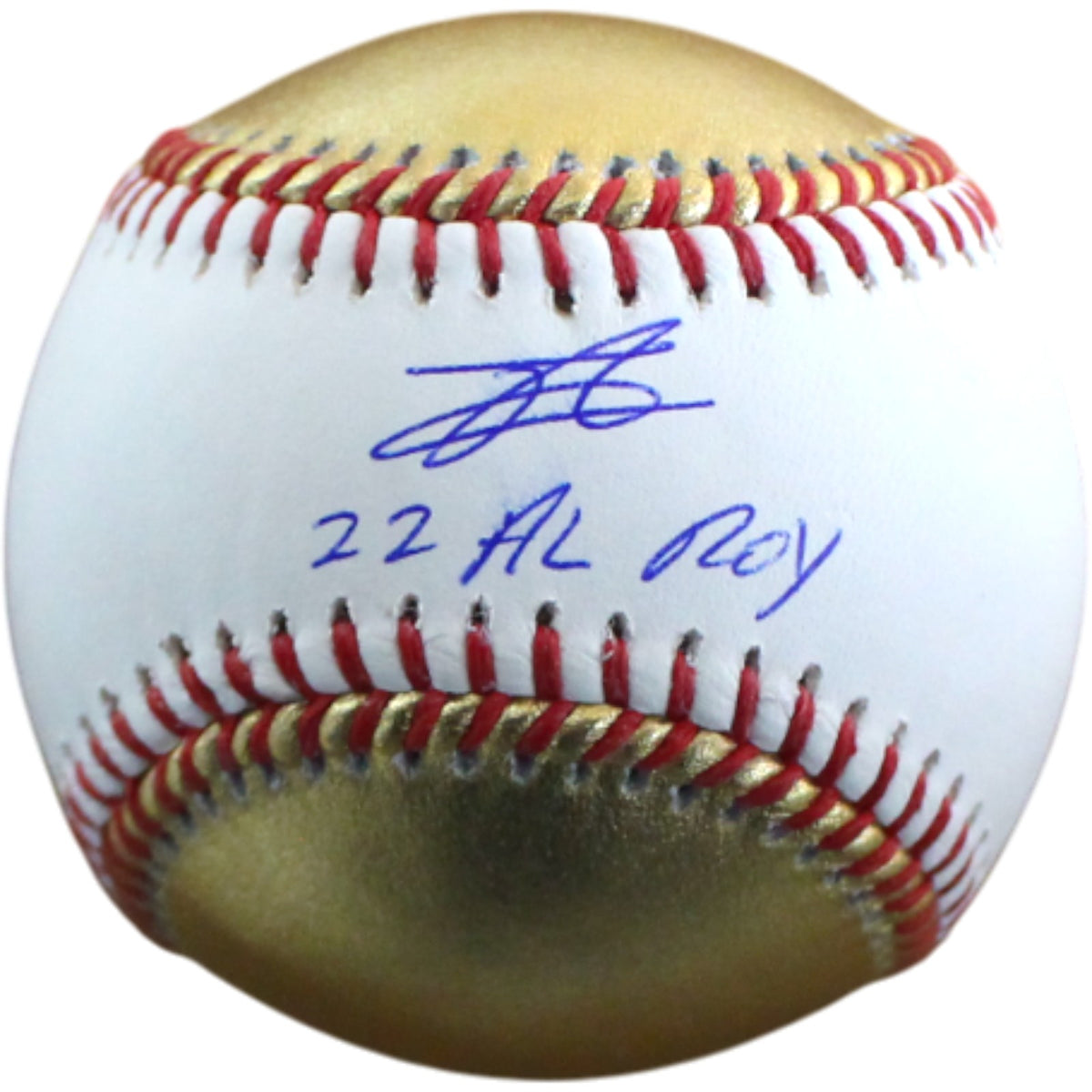 Julio Rodriguez Seattle Mariners Signed Baseball - OML Gold Baseball AL ROY Fanatics-Powers Sports Memorabilia