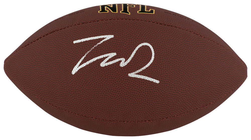 Tony Rojas Autographed Wilson Super Grip Full Size NFL Football-Powers Sports Memorabilia