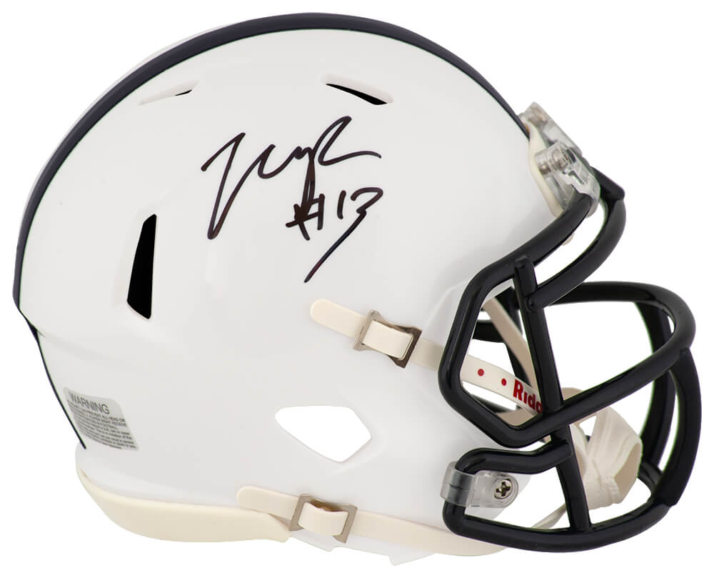 Tony Rojas Autographed Penn State Riddell Speed Mini Helmet-Powers Sports Memorabilia