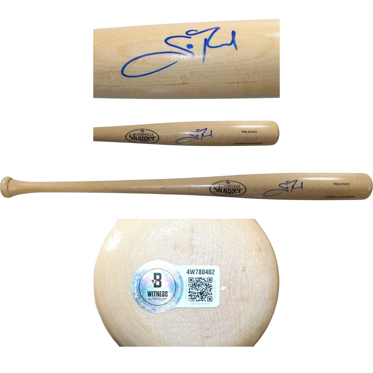 Scott Rolen Signed Philadelphia Phillies Blonde Baseball Bat – Beckett Authenticated-Powers Sports Memorabilia