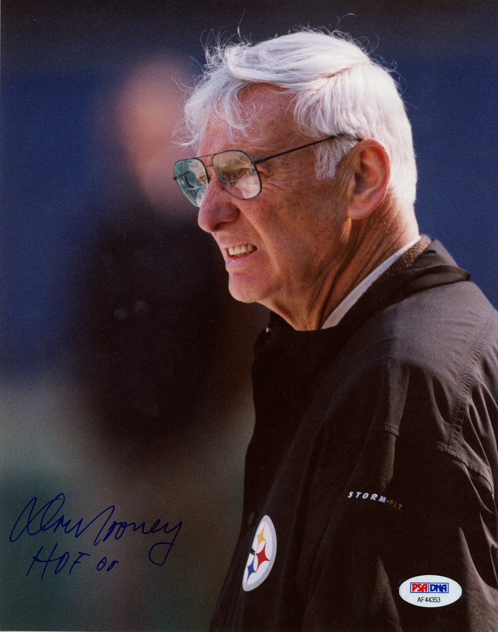 Dan Rooney Pittsburgh Steelers Signed 8x10 Photo HOF-Powers Sports Memorabilia