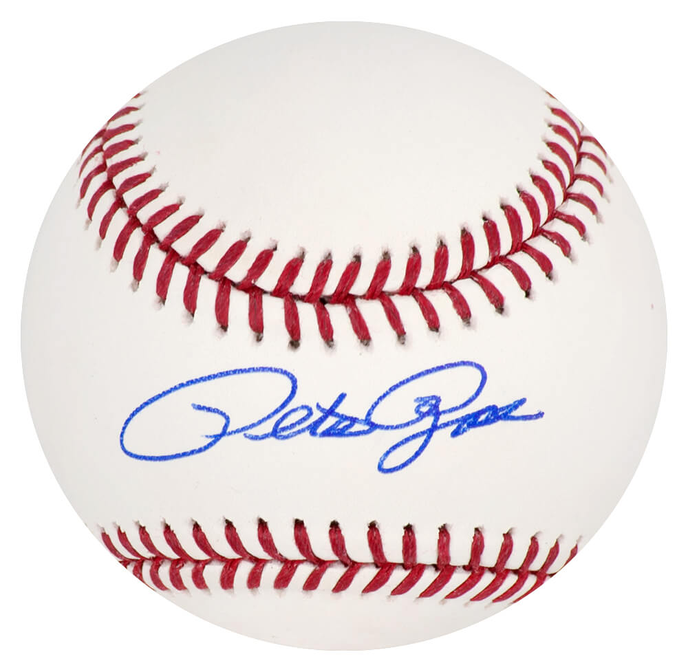 Pete Rose Autographed Rawlings Official MLB Baseball-Powers Sports Memorabilia