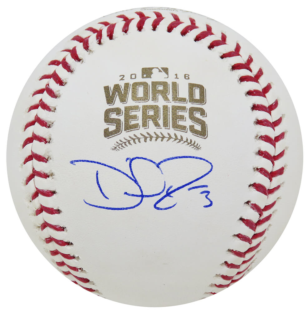 David Ross Autographed Rawlings Official 2016 World Series MLB Baseball-Powers Sports Memorabilia