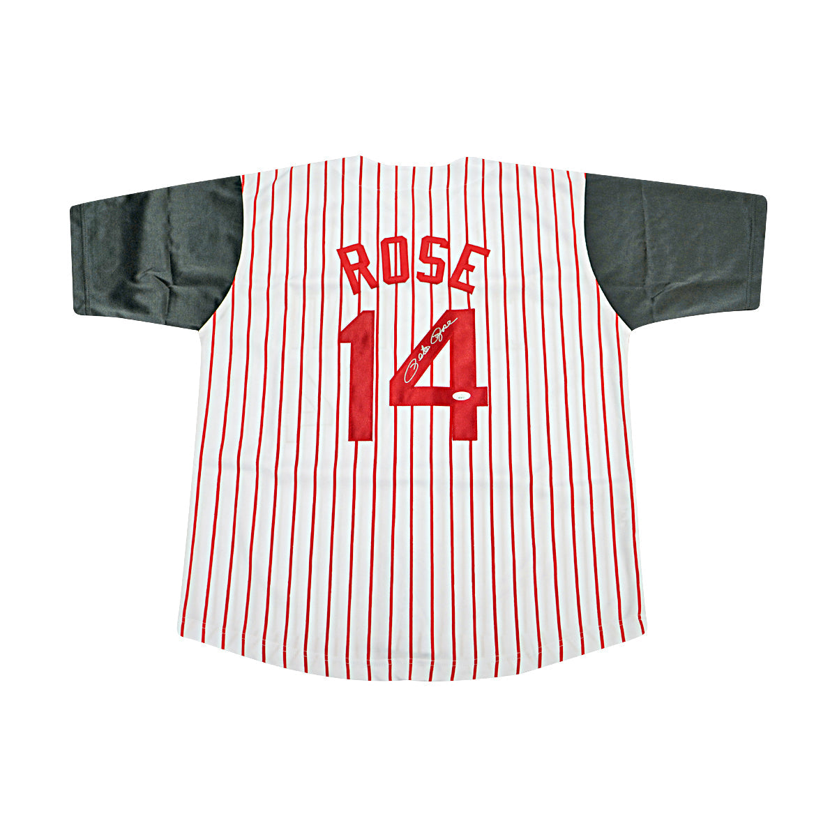 Pete Rose Cincinnati Reds Signed Custom Jersey JSA COA-Powers Sports Memorabilia