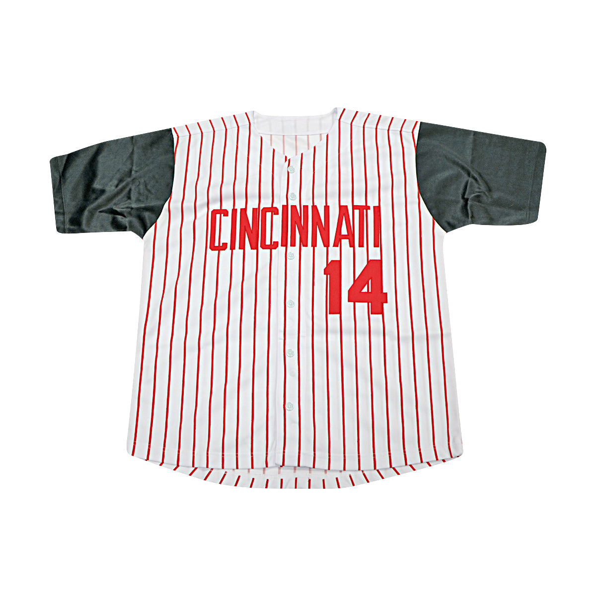 Pete Rose Cincinnati Reds Signed Custom Jersey JSA COA-Powers Sports Memorabilia