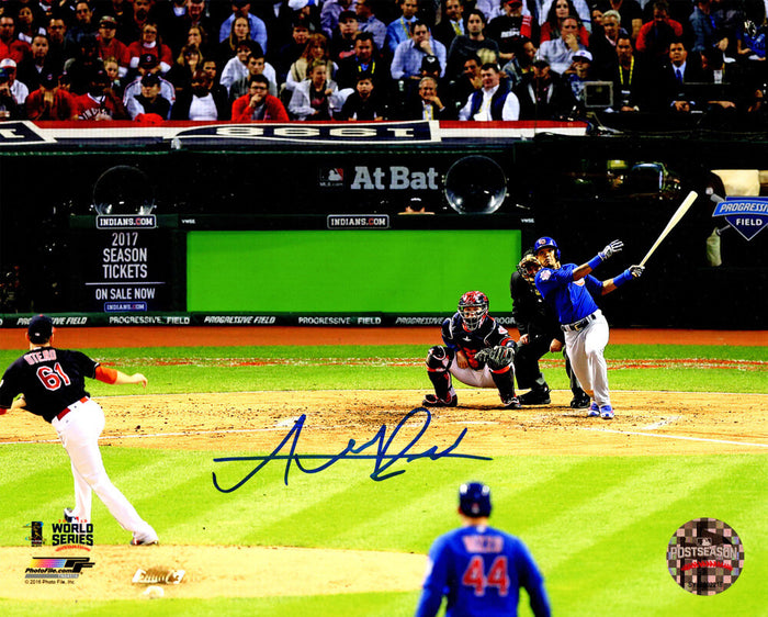 Addison Russell Autographed Chicago Cubs 2016 World Series Game 6 Grand Slam 8x10 Photo-Powers Sports Memorabilia