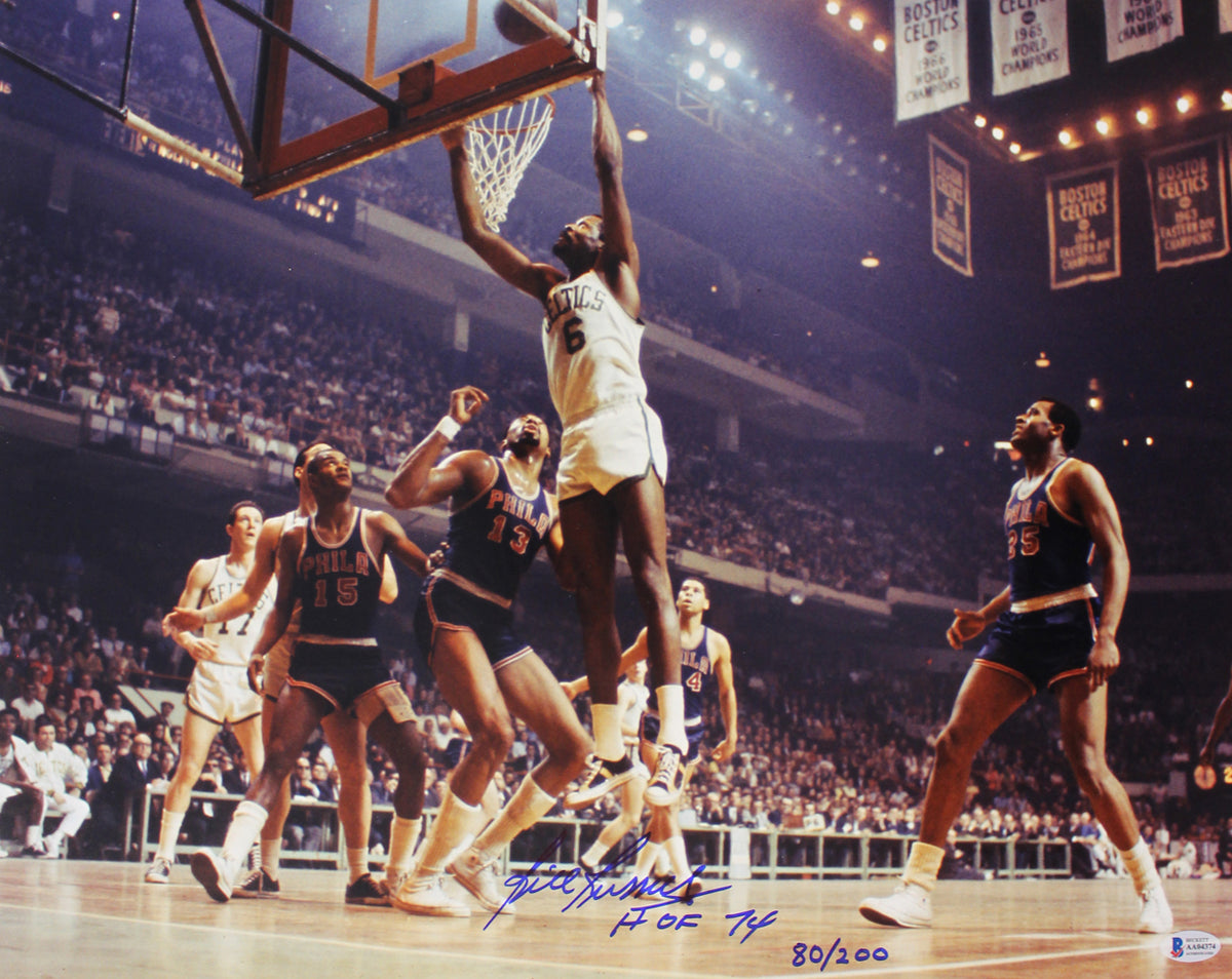 Bill Russell Boston Celtics Signed 16x20 Photo - LE 80/200 HOF Beckett Beckett-Powers Sports Memorabilia