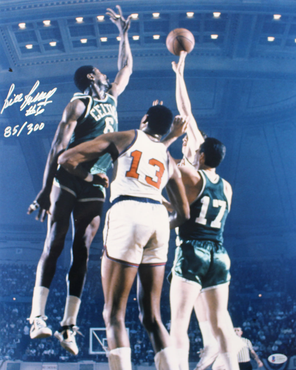 Bill Russell Boston Celtics Signed 16x20 Photo - LE 85/300 Beckett Beckett-Powers Sports Memorabilia