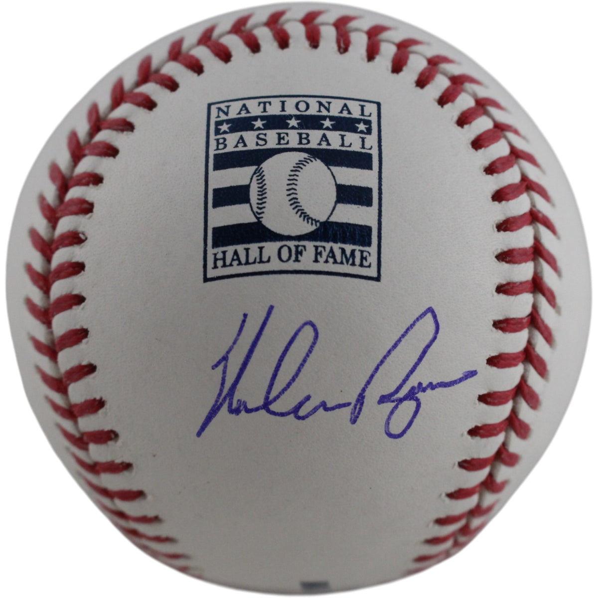 Nolan Ryan Texas Rangers Signed Baseball - HOF OML Baseball Beckett Beckett-Powers Sports Memorabilia