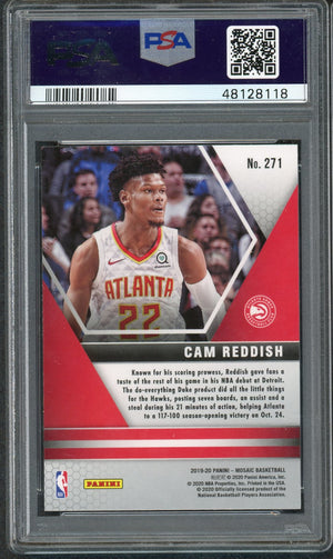 Cam Reddish 2019 Panini Mosaic Basketball Rookie Card RC #271 Graded PSA 10 GEM MINT-Powers Sports Memorabilia