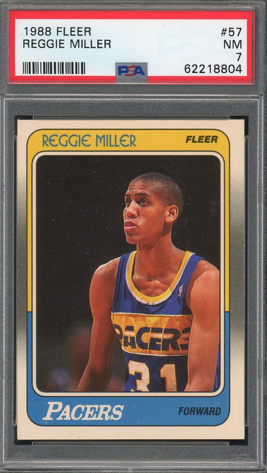 Reggie MillerObjets de collection de basket-ball de souvenirs sportifs autographiés