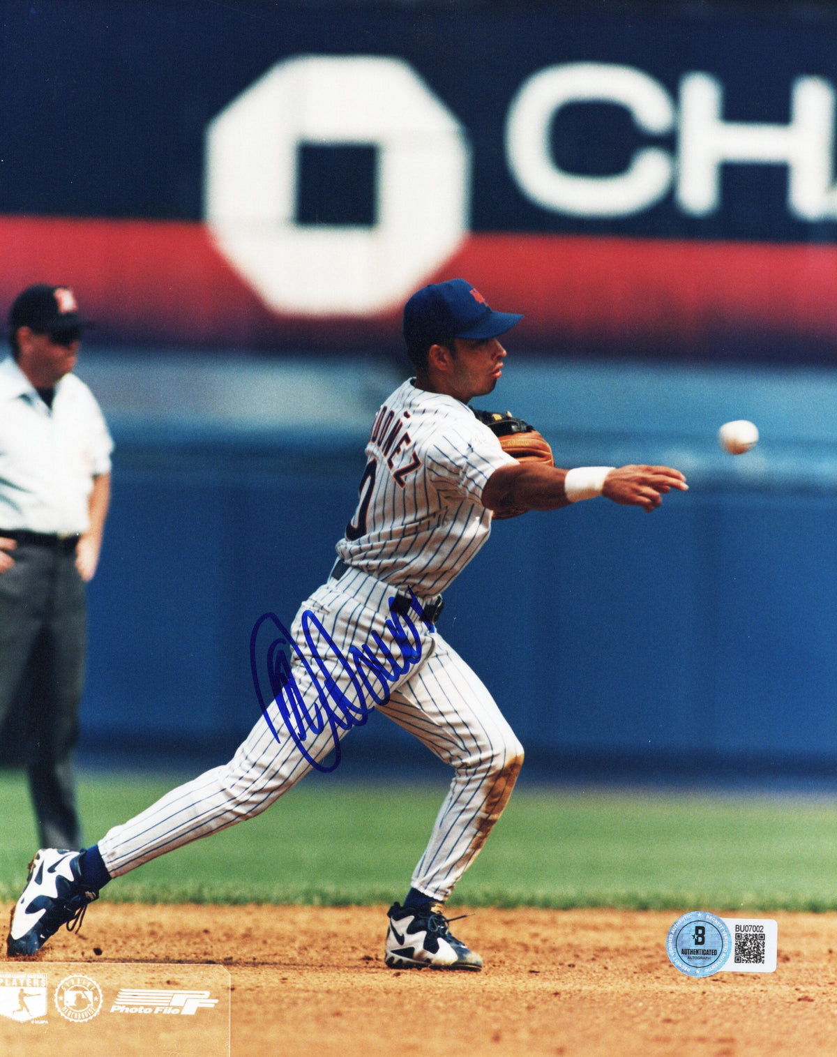 Rey Ordonez Signed New York Mets 8x10 Photo Beckett-Powers Sports Memorabilia