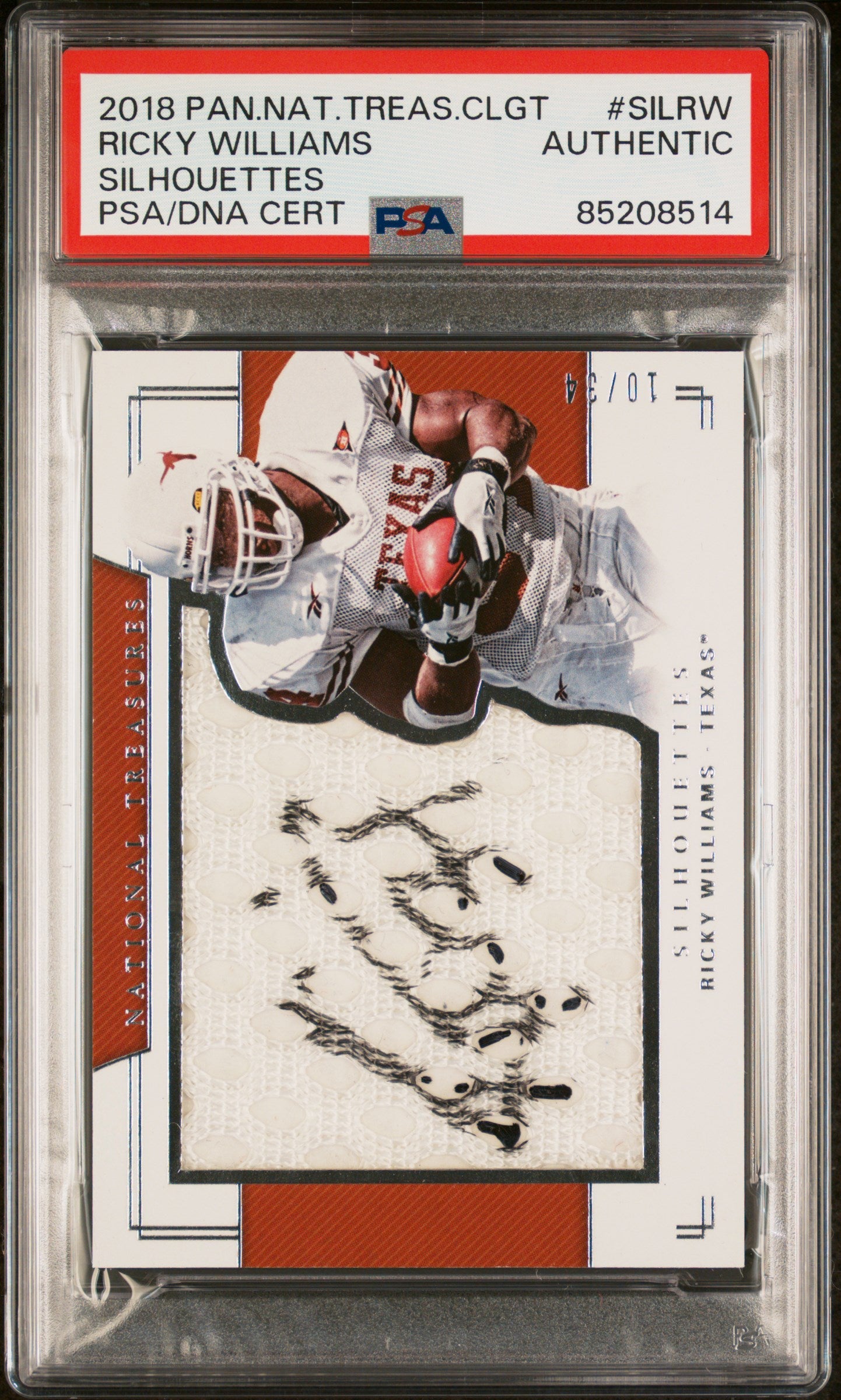 Ricky Williams Autographed Sports Memorabilia Collectibles