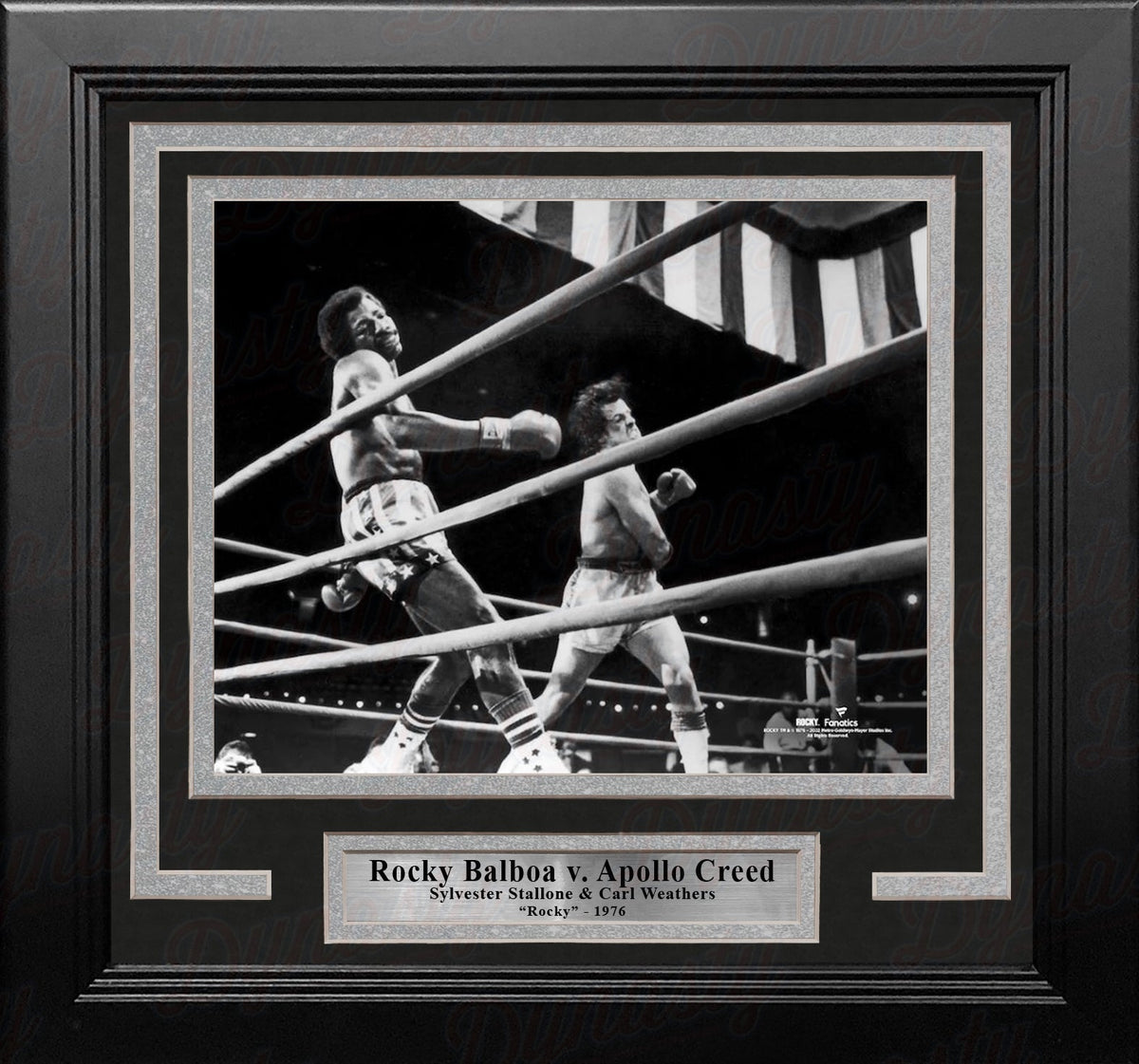 Rocky Balboa v. Apollo Creed 8" x 10" Framed Movie Photo-Powers Sports Memorabilia
