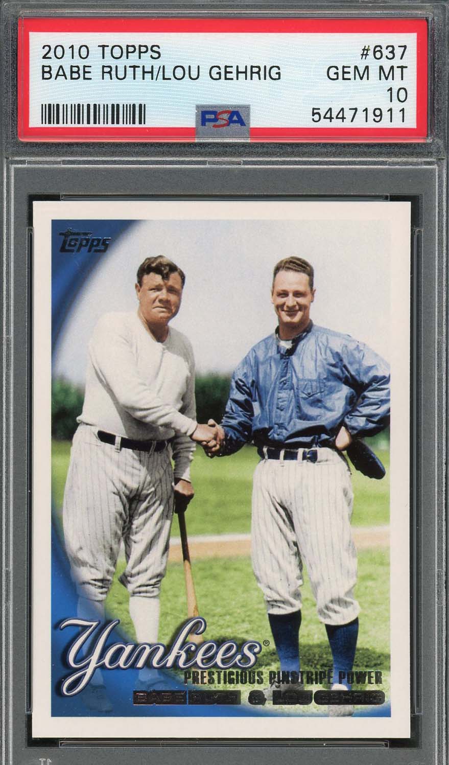 Lou Gehrig Autographed Sports Memorabilia Baseball Collectibles