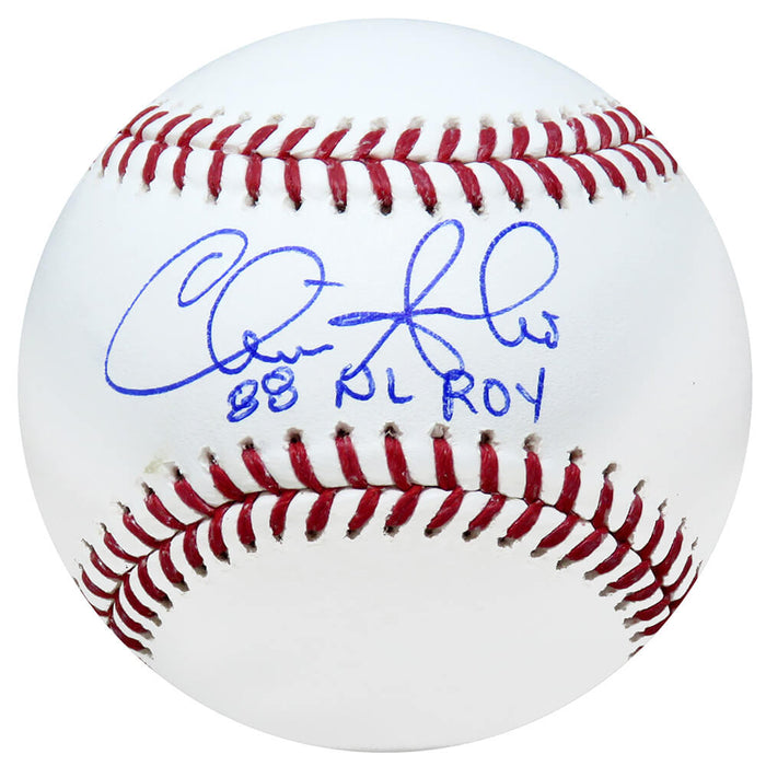 Chris Sabo Autographed Rawlings Official MLB Baseball with 88 NL ROY-Powers Sports Memorabilia