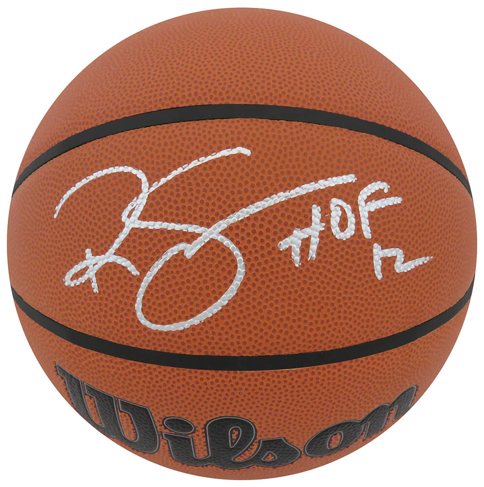 Ralph Sampson Autographed Wilson Indoor/Outdoor NBA Basketball with HOF'12-Powers Sports Memorabilia