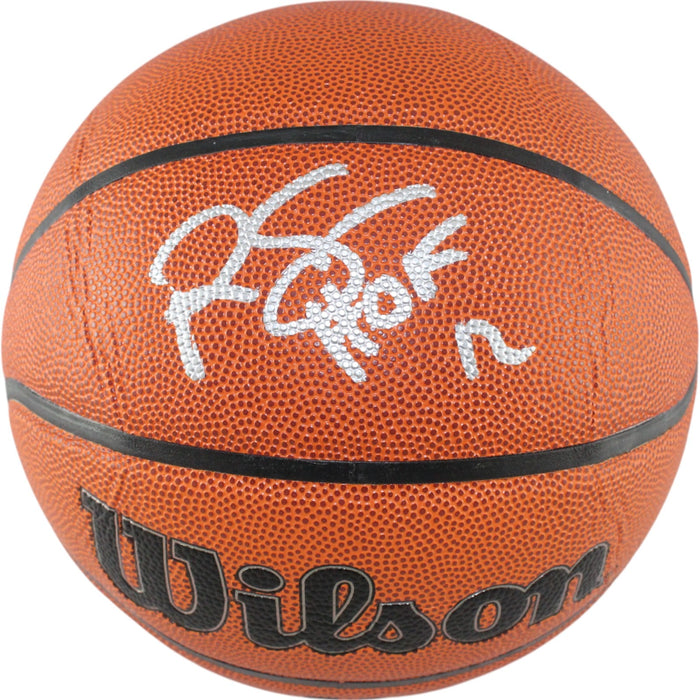 Ralph Sampson Signed Houston Rockets I/O Basketball HOF – Beckett Witness Authenticated-Powers Sports Memorabilia