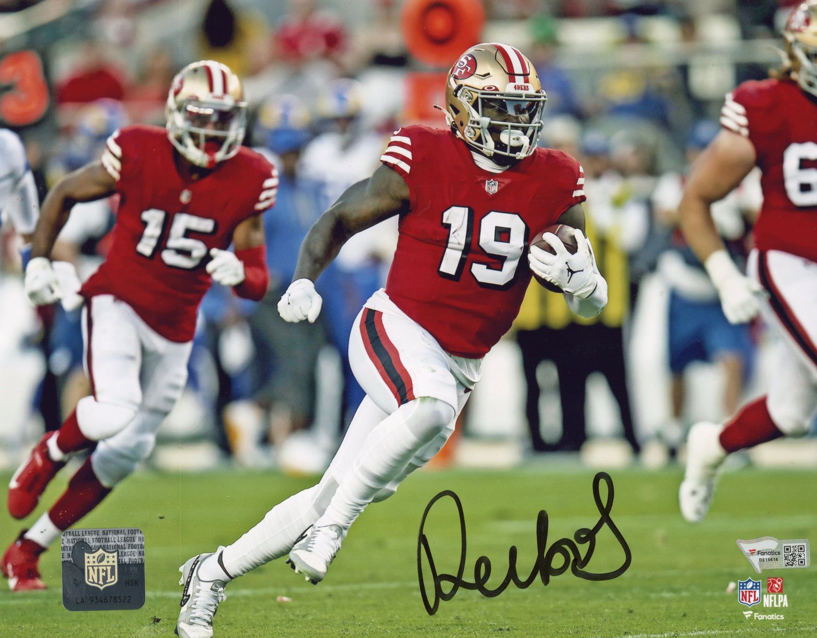 Deebo Samuel San Francisco 49ers Signed 8x10 Photo FAN-Powers Sports Memorabilia
