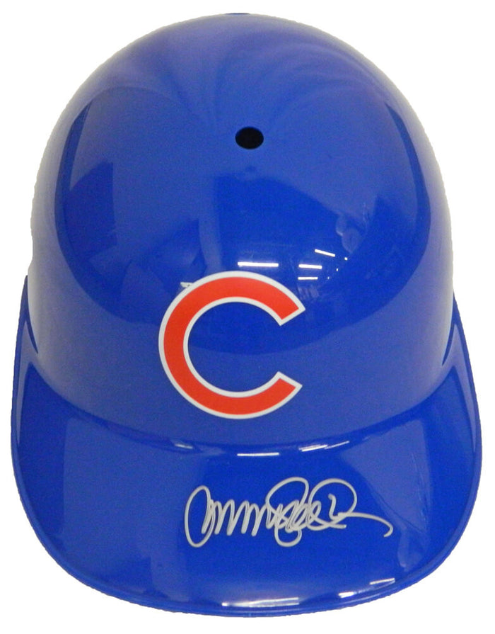 Ryne Sandberg Chicago Cubs Autographed Replica Batting Full Size Helmet-Powers Sports Memorabilia