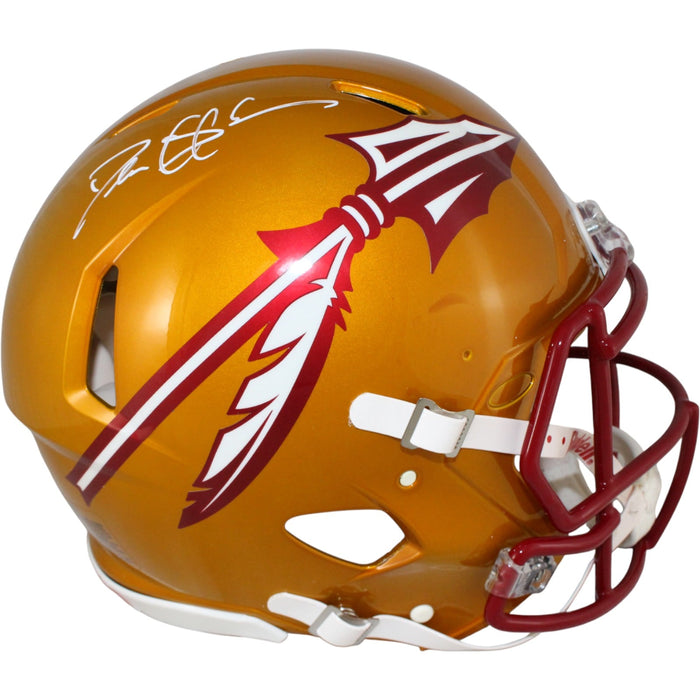 Deion Sanders Signed Florida State Seminoles Pro Flash Helmet – Beckett Authenticated-Powers Sports Memorabilia