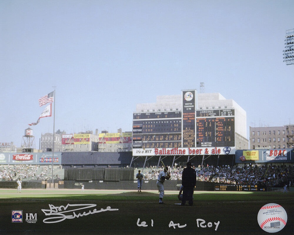 Don Schwall Autographed Boston Red Sox Pitching 8x10 Photo with 61 AL ROY-Powers Sports Memorabilia