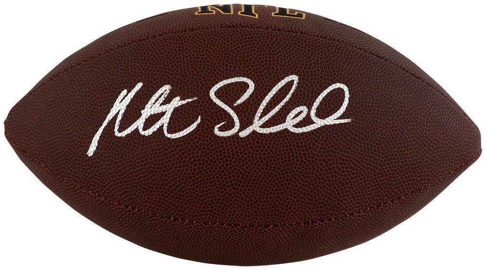 Matt Schaub Autographed Wilson Super Grip Full Size NFL Football-Powers Sports Memorabilia