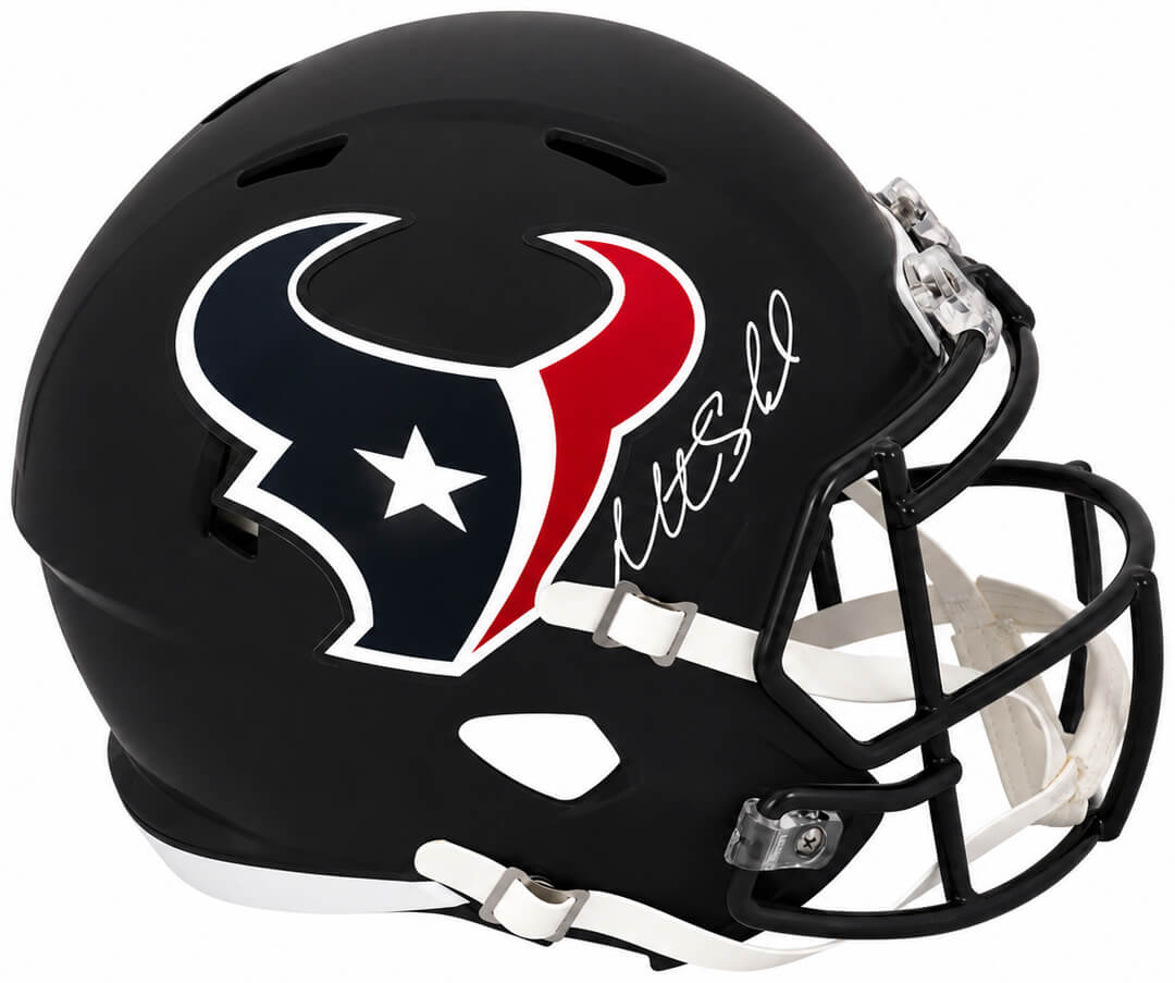 Matt Schaub Houston Texans Autographed Full Size Riddell Replica Helmet