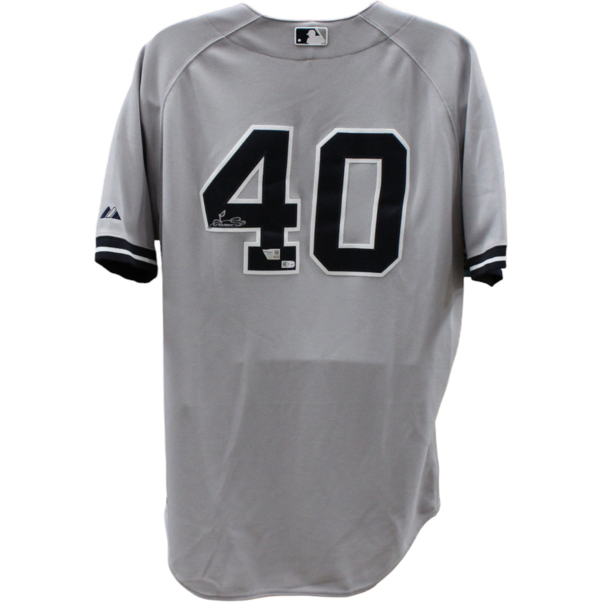 Luis Severino New York Yankees Signed Jersey - Grey Majestic FAN-Powers Sports Memorabilia