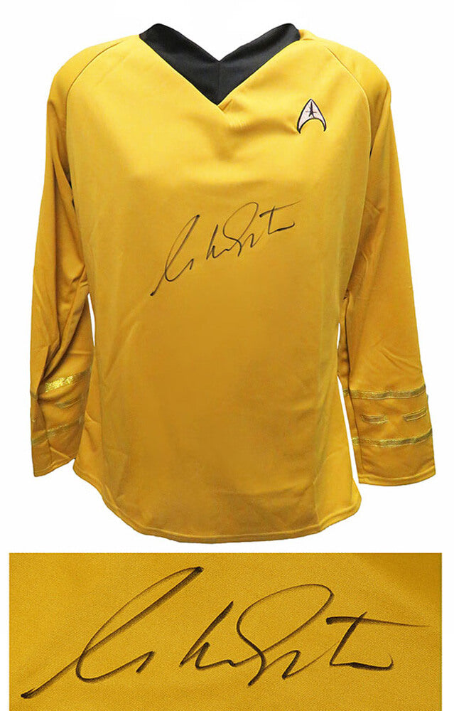 William Shatner Autographed Star Trek Captain Kirk Uniform Costume Shirt-Powers Sports Memorabilia