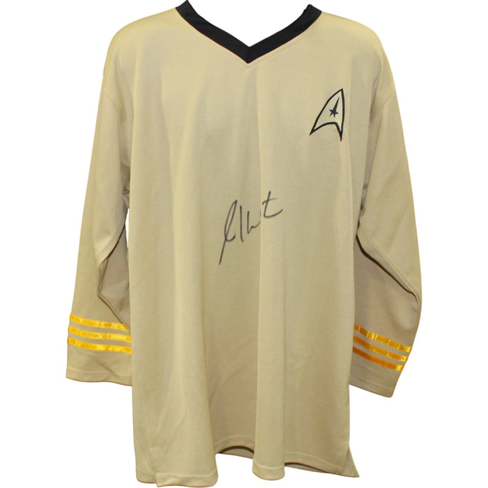 William Shatner Signed Star Trek Uniform Shirt – Beckett Witness Authenticated-Powers Sports Memorabilia