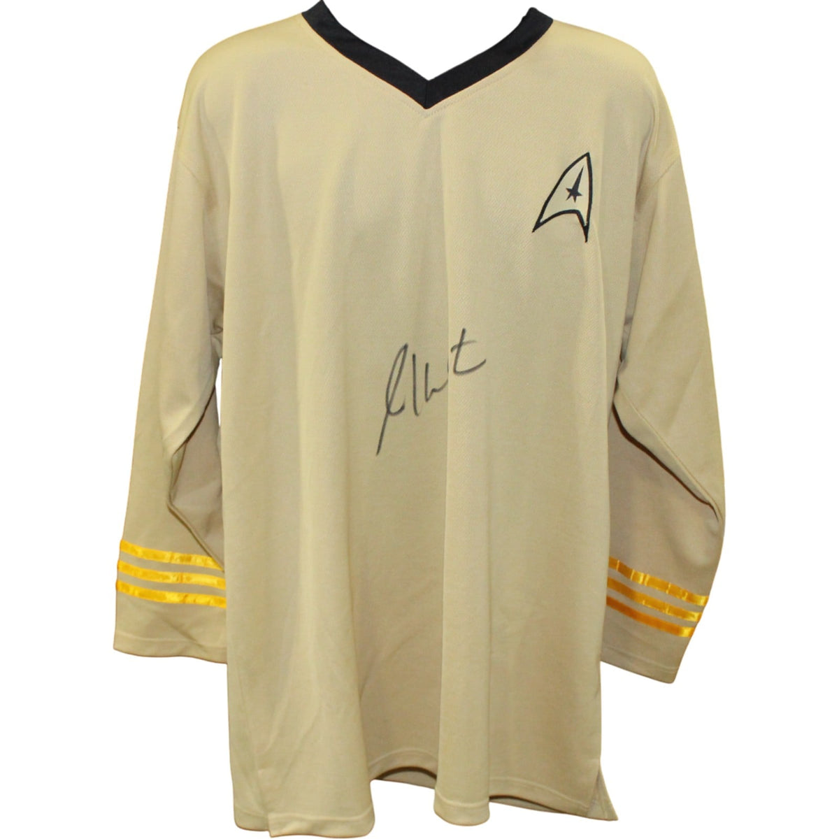 William Shatner Signed Star Trek Uniform Shirt – Beckett Witness Authenticated-Powers Sports Memorabilia