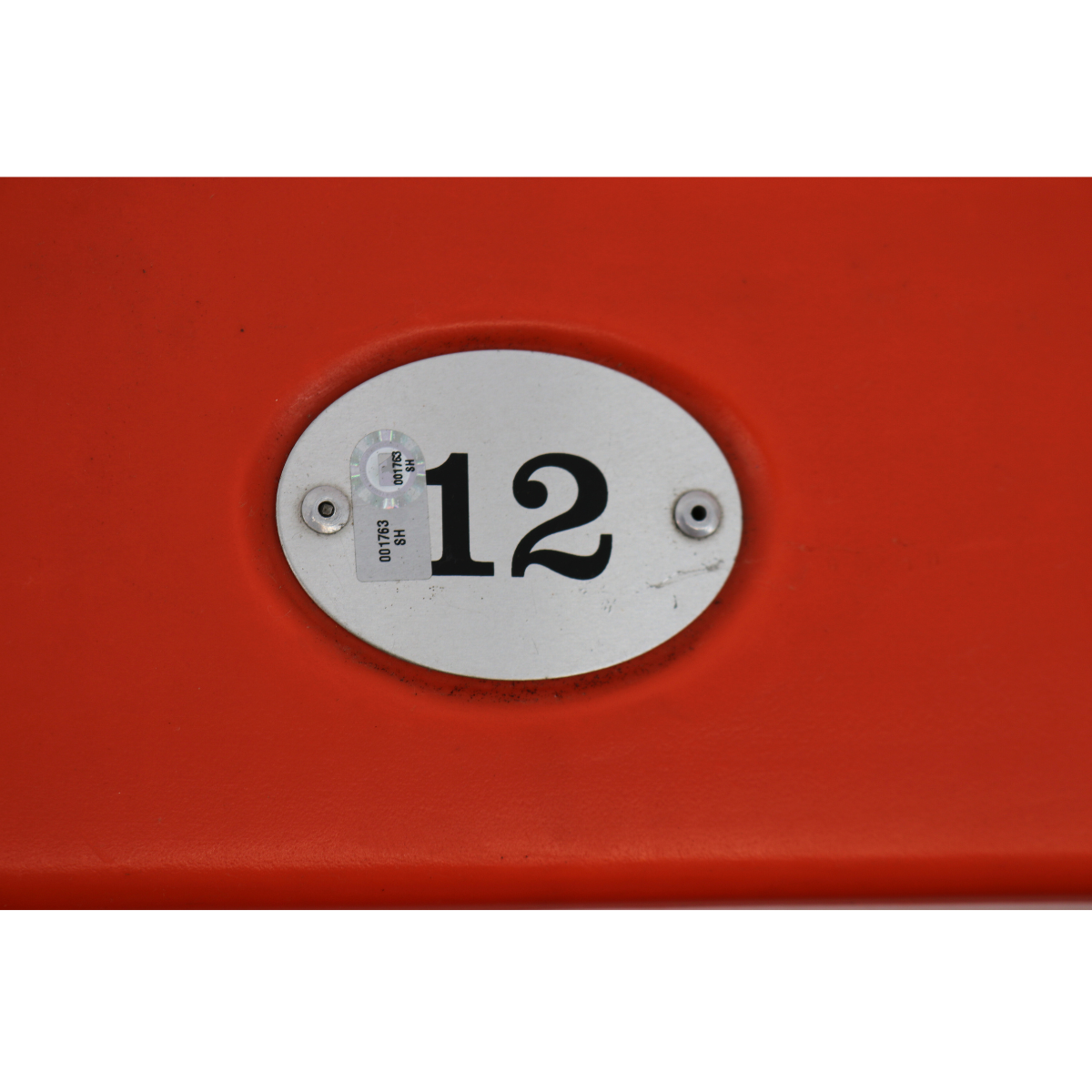 New York Mets Shea Stadium Used Field Box Open Slat #12 Seat Back-Powers Sports Memorabilia